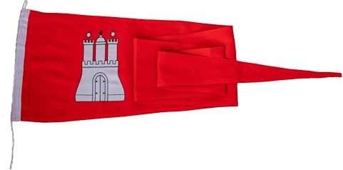 Netflags Langwimpel Hamburg mit 160 g/qm Stoffgewicht