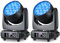 2PCS Cabeza Movil LED Luz DJ 19x15w DMX Luces de Discoteca Zoom Beam Wash RGBW se utiliza para la Fiesta para realizar Conciertos de Discoteca, Bodas y Eventos Navideños Inventario en Alemania
