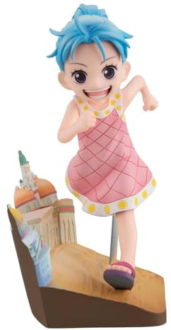 Megahouse, Actionfigur Nefertari VIVI Run!Run!Run! One Piece, G.E.M. Series, Mehrfarbig, MH839832, Sammelfigur, optimal für Anime-Fans