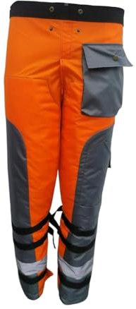 perfk Chainsaw Chaps 9 Layer Chainsaw Chaps Apron Wrap Chainsaw Safe Equipment Chainsaw Pants Apron, L