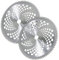 Lames de scie circulaire à table de 10 pouces, 2 lames désherbeur en alliage à 80 dents pour débroussailleuse, débroussailleuse et coupe-bordures