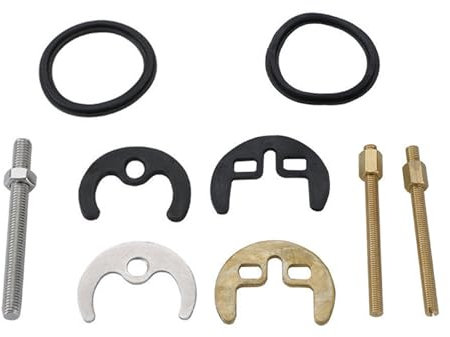 11 PCS Monobloc Tap Fixing Kit Single Hole Hot 1 Hole Bracket Bolt Cold Water Faucet Monobloc Tap Bolt for Bathroom Basin or Kitchen