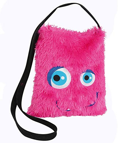 fries Monster Tasche pink Plüschbeutel