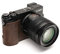 Zakao Étui pour appareil photo Lumix GX9 fait main en cuir véritable avec dragonne pour Panasonic Lumix DC-GX9 GX9 Version ouverture par le bas avec dragonne (café)