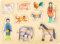 small foot Setzpuzzle Bauernhof und Landleben aus Holz, gut greifbare Puzzleteile mit Holzknopf, ab 12 Monaten, 11500