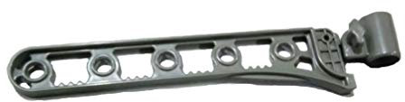 Hershii 1-Piece Grey Hook Hanger Accessories with Screw And Chuck for Plant Stand Tension Pole