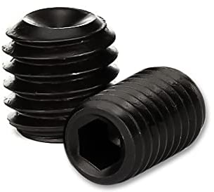 DOJA Industrial | Tornillos Sin Cabeza de Rosca Metrica | M4 x 5 mm | PACK 25 | Tornillo Esparrago Roscado Allen | Extremo Achaflanado | Para Fijación Multiusos, Hogar, Construccion entre otros usos