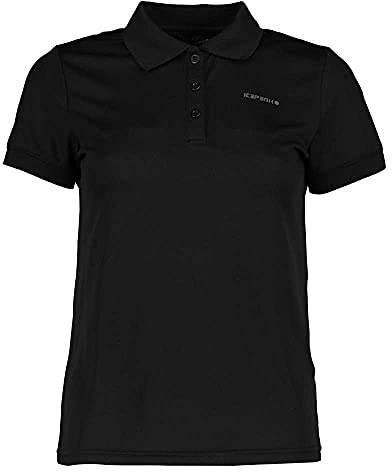Icepeak Bayard Poloshirt für Damen | Schnelltrocknendes Funktionsmaterial. Polokragen mit Knopfleiste.