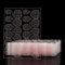 Laza 720Pcs Breathable Adhesive Tabs Fake Nail Glue Sticker 30 Sheets Super Sticky Double Sided Tips (Germany Jelly Gel) Flexible for Acrylic False Nails Manicure Tape - Pink