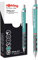 rOtring Tikky-Druckbleistifte in Pastellfarben | HB 0,7 mm | Sea Blue | mit angenehmem gummiertem Soft-Touch-Griff | 12 Stück