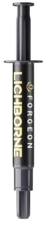 Forgeon Lichborne Pasta Térmica 4g, Conductividad 13,5 W/MK, No Conductora Eléctrica, Rango -50°C a 250°C, Espátula y Toallita Incluidas