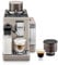 De'Longhi Rivelia EXAM440.55.BG Kaffeevollautomat mit LatteCrema Milchsystem, Wechselbarer Bohnenbehälter, 16 Kaffee-& Milchgetränke auf Knopfdruck, Extra-Shot-Funktion, 3,5 Touch-Display, Sand Beige