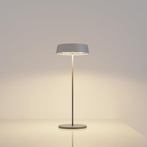 Palmina 901, Led Tischlampe Dimmbar,4400mah Led Tischlampe Kabellos,IP54-Schutz,Lampe Für Den Innen-/Außenbereich,Geeignet Für Abendessen,Lesen, Schlafzimmer,Garten Und Vieles Mehr