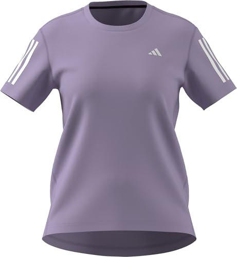 adidas Donna Own The Run Base Tee, Powder Plum, L