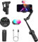 AOCHUAN Smart X2 Smartphone Gimbal Stabilizer, Rotazione a 360°, Display OLED, Asta di prolunga integrata, Smart Selfie Stick, Luce di riempimento RGB, Ideale per riprese video notturne, X2 KIT Nero