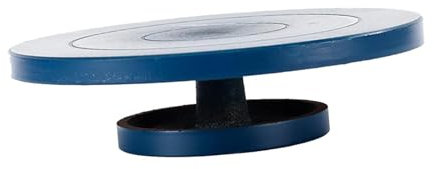 Drehscheibe TöPfern, 15 cm Töpferscheibe, Bildhauerscheibe, robust, blau, for Keramikstudio