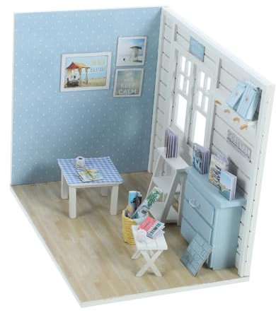 TOYANDONA Miniatur-puppenhaus DIY-hausspielzeug Für Junge Mädchen Zum Bauen Als Zimmerdeko Modellhausbausatz Für Geburtstagsgeschenke Für Mädchen