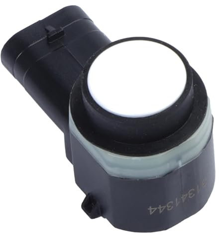 XIAOYANS Auto Parksensoren Für Volvo C30 C70 S60 S80 V70 XC70 XC90 2008 2009 2010 2011 31341344 PDC Parkplatz Sensor Reverse-Sensor Auto Parksensor(1 Piece-White)