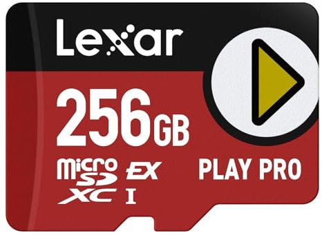 Carte mémoire SD Lexar EXPRESS 256GO PLAY PRO COMPATIBLE SWITCH 2
