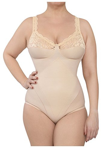 BODYPERFECT Damen Shapewear Formender Body Taillenformer Miederbody Shaping Bodysuit Made in Italy