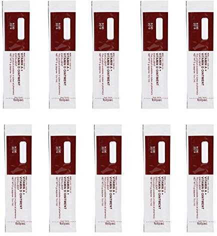 10 pc 's/set Tattoo aftercare Cream Anti-litteken Permanent make-up Tattoo Reparatie nazorg Recovery vitamine A & D zalf Crème Gel wit