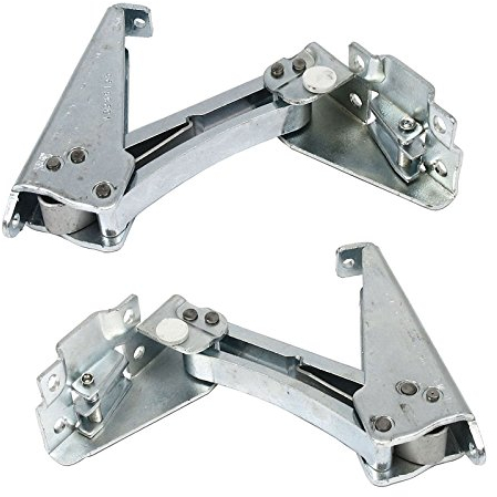 MasterPart Top/Bottom Left/Right Pair of Door Hinges For Schreiber Integrated Fridge Freezers