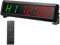 Pellor Fitness Minuteur Horloge Murale d'entraînement avec Chronomètre Timer Interval pour Boxe Tabata, EMOM, MMA Sport Gym