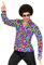 W WIDMANN MILANO Mode festive - Chemise années 70, chemise pour homme, style disco, costumes de carnaval