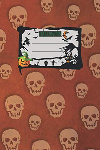 Halloween Notizbuch: DIN A5 Notiz Buch für den Halloween Fan mit 120 Seiten. Als Planer, Tagebuch, Info Heft, Logbuch für die Halloween Party zu ... Freak. Tolles Halloween Dekoration Geschenk.