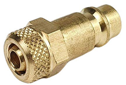 Kupplungsstecker mit Schlauchanschluss 8x6mm (mit Überwurfmutter)