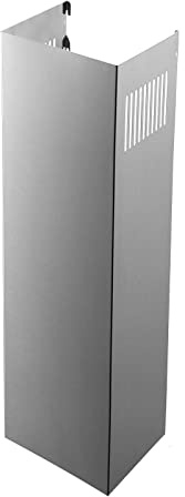 SNDOAS Stainless Steel Chimney Extension for Range Hood GD17 and GD24 Series, 31.5 inch, Wall-Mounted style (Silver)