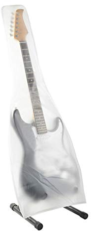 Gusengo Gitarrenkoffer – Wasserdichte Durchsichtige PVC Gitarren Staubschutzhülle Waschbar Strapazierfähiger Gitarrenhülle Für Mehrere Gitarre Und Streichinstrumente