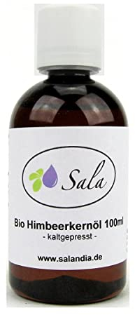 Sala Himbeersamenöl Himbeerkernöl kaltgepresst bio 100 ml PET Flasche