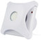 Hon&Guan 100mm Badlüfter mit LED, 95m³/h Abluftventilator, Leise Ventilator mit EU-Stecker, IP44 Ablüfter für Badezimmer, Küche, Lüfter, WC, Wohnzimmer, Schlafzimmer, Decke, Weiß