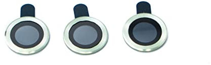 System-S Kamera Schutz Linse Objektiv Abdeckung Glas Metall für iPhone 11 Pro + Max Grün