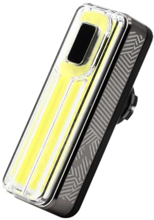 Moon Light the Way You Ride On Helix Pro-W 250 Lumens IPX7 Rechargeable Handlebar Mounted Front Cycle Light, Built-in Battery, Max Runtime 142 Hours, Black