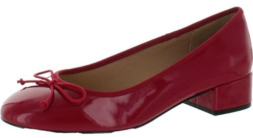 Steve Madden Damen Cherish Pumps, Rotes Lackleder, 37 EU