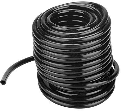 bewässerungsschlauch tropfschlauch, Bewässerulauch, 4 mm Bewässerungsrohr, flexibler Schlauch Bewässerungsschlauch aus PVC-Kunststoff für die Industrie, Landwirtschaft, Rasen und Garten (10 m)