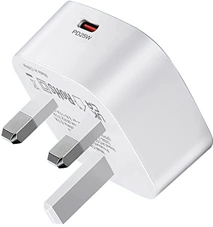25W USB C Charger Plug for Samsung Galaxy S24/S24 Plus Ultra/S23 FE/A15 A16 A05S A54 A25 5G/A14 A34 A53 A33 A23,iPhone 15 Pro/16 Pro Max/14 Pro/13 12/SE 2022,Super Fast Charge Wall Charging Adapter