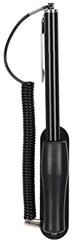 Dioche Stylus Stift, Touch Stift für Touch Screen, Kapazitiver Touchscreen-Stift, hochempfindlicher Eingabestift aus Schwarzem Metall für Tablets, Mobiltelefone, GPS