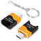 Lettore di Schede TF, Lettore di Schede Micro SD, Adattatore per Lettore di Schede di Memoria TF di Tipo C Compatibile con Laptop, MacBook, Samsung Galaxy