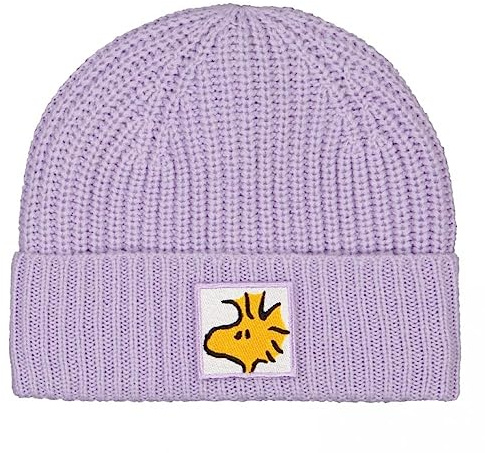 CODELLO Rib Knit Woodstock Mütze in Light Lilac