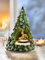 Weltbild Spieluhr Tannenbaum mit Beleuchtung | spielt Winter Wonderland | 25 cm | liebevoll ausgestaltet
