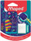 Maped - Bleistiftspitzer Duo Pixel Party – 2 in 1 – Bleistiftspitzer 2 Löcher + Radiergummi, ohne PVC und Phthalate – mit Nachfüllpack Radiergummi