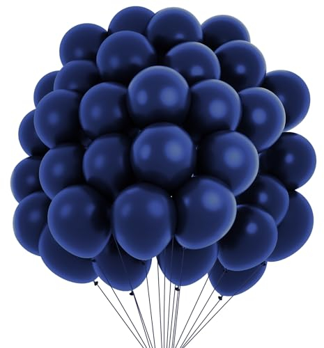 100pcs Luftballons Marineblau Dunkelblau Christmas Balloon Girlande Set Marineblaue Geburtstag Ballon Taufe Deko Party