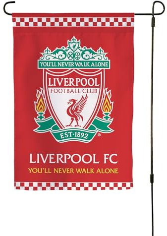 Desert Cactus Liverpool FC LFC Garden Flag – 19 x 12 inch Football Soccer Liverpool FC Banner, For Outdoor Display and Events (Garden Flag B)