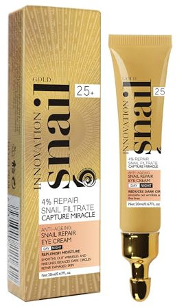 Crema Contra el Envejecimiento de los Ojos,Crema De Ojos Para Círculos Oscuros,Bolsas y Ojeras Efecto Inmediato,Peptide Lifting Eye Gel,Contorno de Ojos (20 ML)