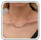 Inateannal Bohème Perlen Halskette Halskette Bunte Samen Perlen Halskette Regenbogen Perlen Kette Halskette Kurze Perlen Schlüsselbein Halskette Schmuck Für Frauen Und Mädchen