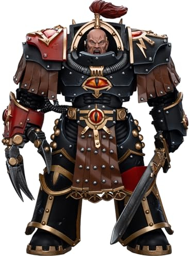 JOYTOY JT9770 Warhammer 40K The Horus Heresy, Sons of Horus Ezekyle Abaddon First Captain of The XVlth Legion 1/18 Action Figuren Modell