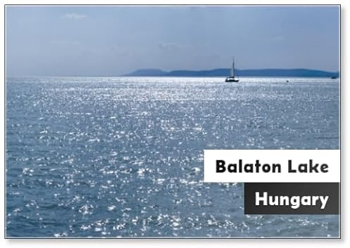 Kühlschrankmagnet Balaton Lake